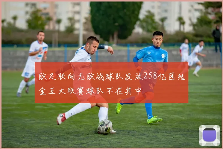 欧足联向无欧战球队发放258亿团结金五大联赛球队不在其中